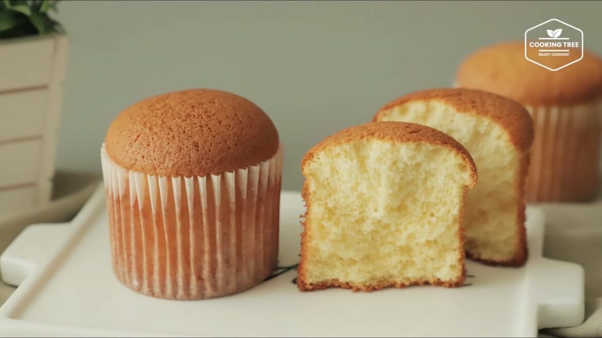 ふわふわカステラカップケーキ レシピ・作り方 ふわふわカステラカップケーキ