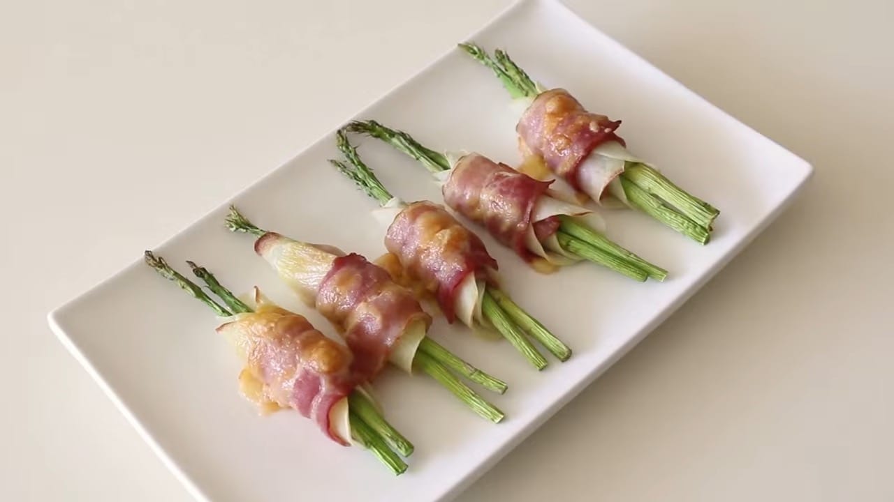 エダムチーズ ローストアスパラガス
